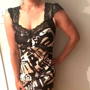 silk Amal guession dress